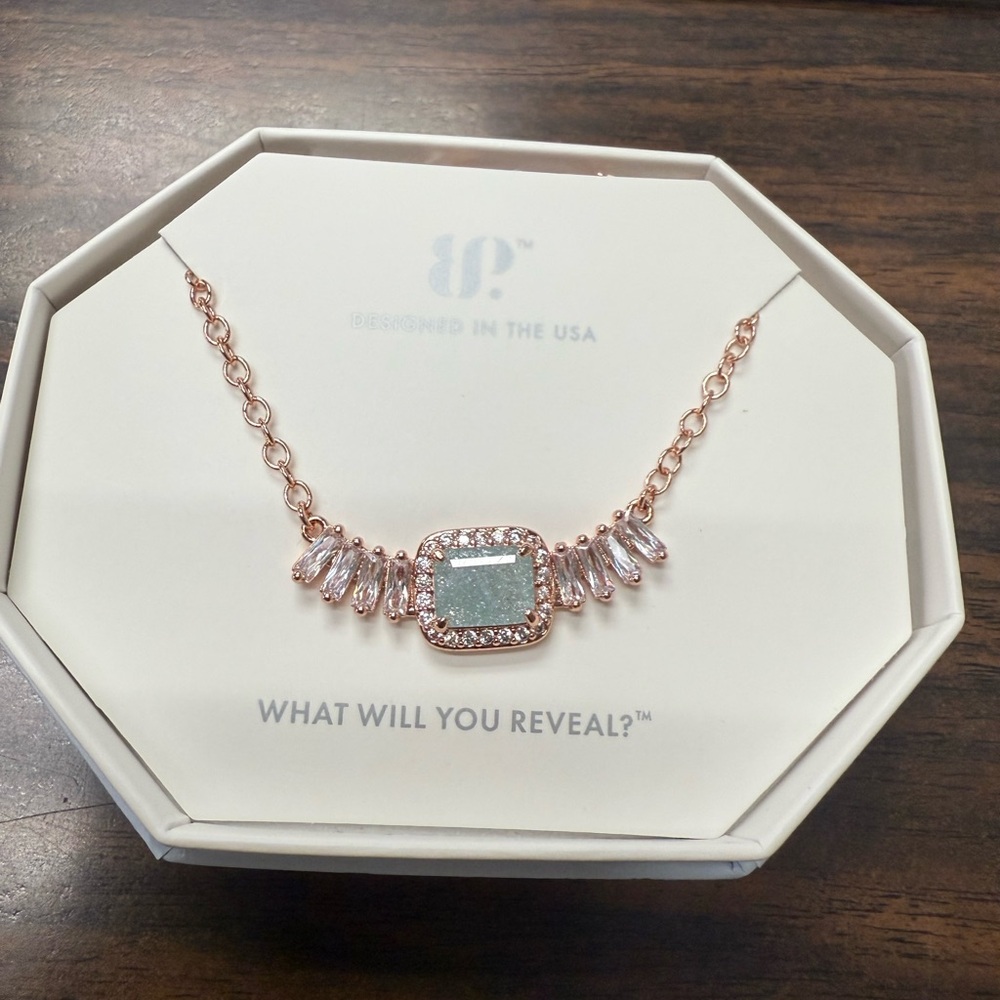 Pale dreams on the horizon necklace